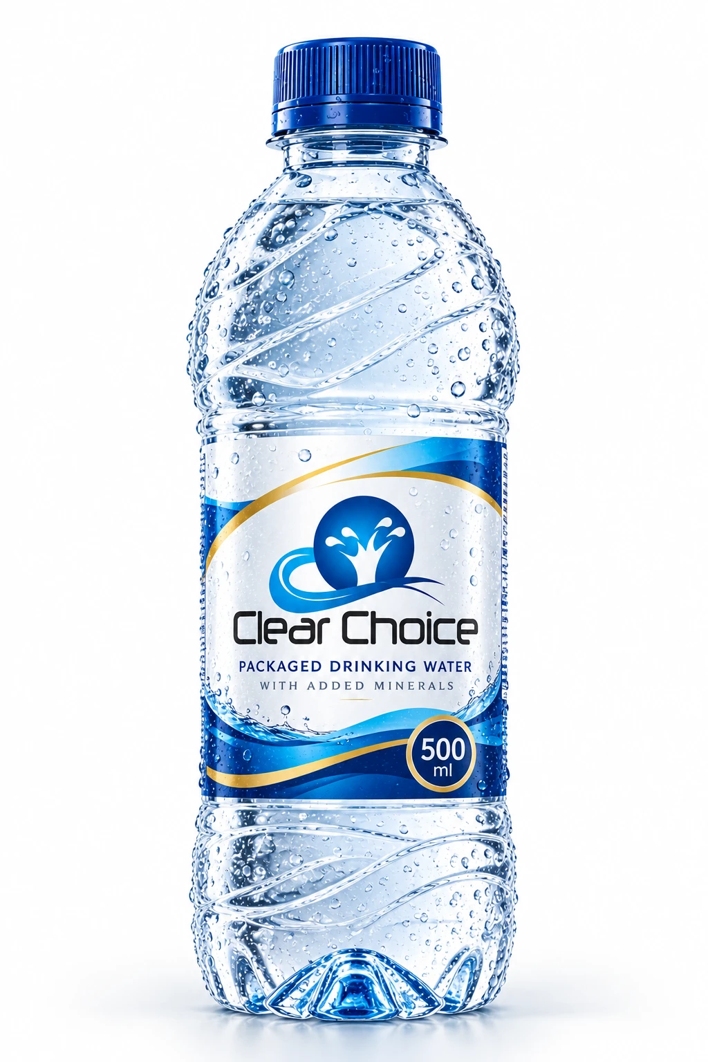 Clear Choice 500 ml concept bottle